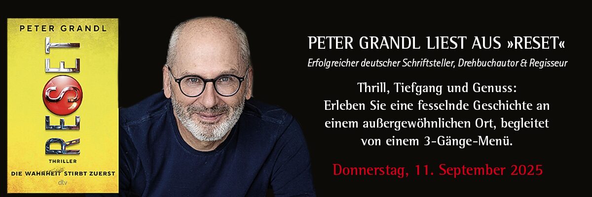 Ticket: „Lesung mit Peter Grandl“