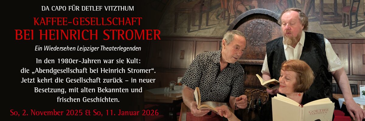 Ticket: „Kaffee-Gesellschaft bei Heinrich Stromer“
