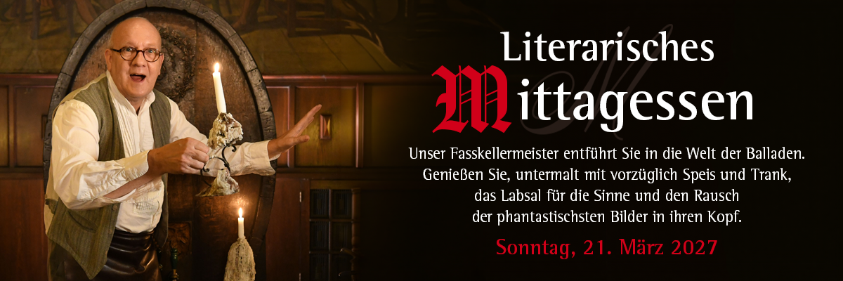 Ticket: „Literarisches Mittagessen mit Balladenprogramm“